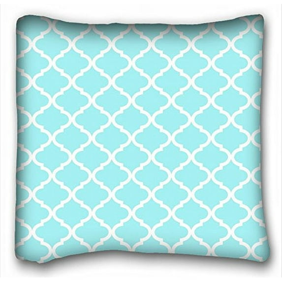 WinHome Chevron Gradient Wave Tribal Striped Geometric Pillowcase Throw Cushion Pillow Case Cover Anchor Light Blue Coral Teal Pink Mint Green Turquoise Aqua Grey Beige For Home Sofa Size 18x18 Inches