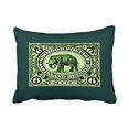 thumbnail image 1 of WinHome Colorful Fashion Daisies In Green Teapot Watercolor Art Vintage Polyester 20 x 30 Inch Rectangle Throw Pillow Covers With Hidden Zipper Home Sofa Cushion Decorative Pillowcases, 1 of 1