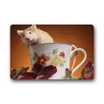 thumbnail image 1 of WinHome Cut White Rat Doormat Floor Mats Rugs Outdoors/Indoor Doormat Size 23.6x15.7 inches, 1 of 1