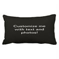 thumbnail image 1 of WinHome Cute Retro Black And White Polyester 20 x 30 Inch Rectangle Throw Pillow Covers With Hidden Zipper Home Sofa Cushion Decorative Pillowcases, 1 of 1