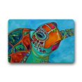thumbnail image 1 of WinHome Cute Sea Turtle Painting Theme Doormat Floor Mats Rugs Outdoors/Indoor Doormat Size 30x18 inches, 1 of 1