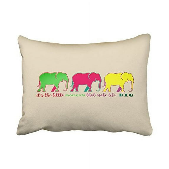 WinHome Cute Vintage Fall Pumpkin Chevron Zigzag Pattern Polyester 20 x 30 Inch Rectangle Throw Pillow Covers With Hidden Zipper Home Sofa Cushion Decorative Pillowcases