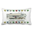 thumbnail image 1 of WinHome Cute Vintage Wheel Camper Travel Trailer And Cute Colorful Owl Polyester 20 x 30 Inch Rectangle Throw Pillow Covers With Hidden Zipper Home Sofa Cushion Decorative Pillowcases, 1 of 1