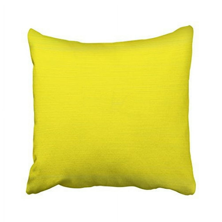 Canary yellow throw pillows sales
