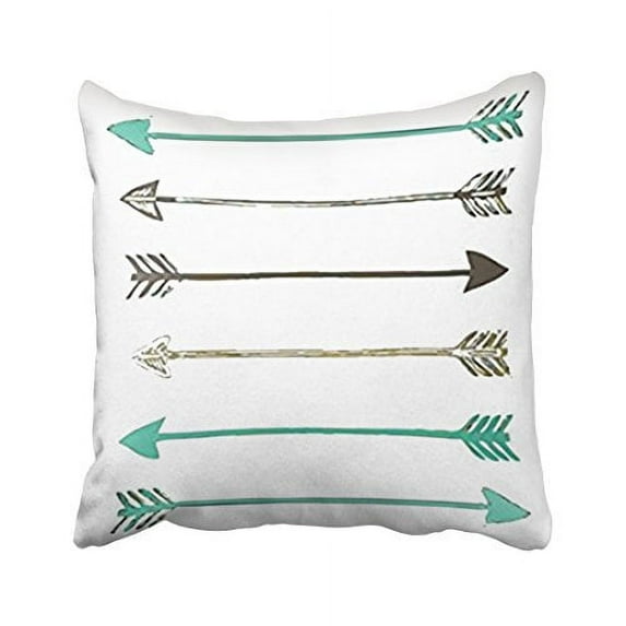 WinHome Decorative Decorative Pillow Covers Cushion Cover Arrow Throw Pillow Case Size 20x20 inches Two Side