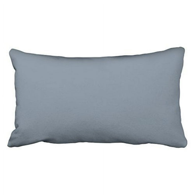 WinHome Decorative Decors Dusty Blue Slate Grey Gray Solid Color