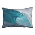 thumbnail image 1 of WinHome Decorative Home Decor Pillowcase Wave Surf Ocean Sea Beach Art Nature Printed Throw Pillow Sham Cushion Cover Size 20x30 inches Two Side, 1 of 1