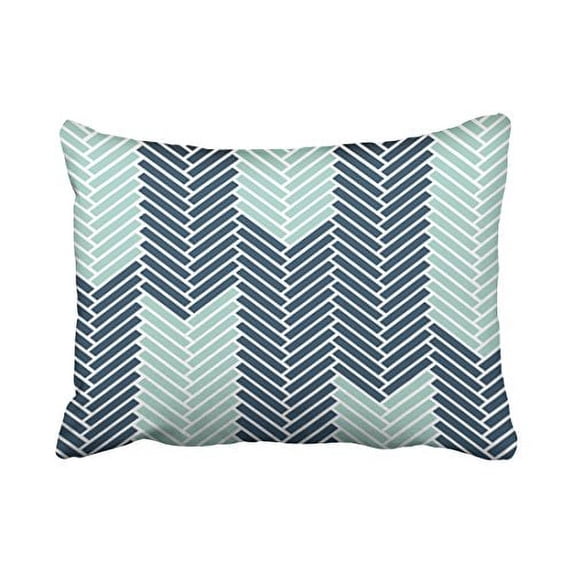 WinHome Decorative House Arrow Herringbone Throw Pillowcase Size 20x30 inches Two Side