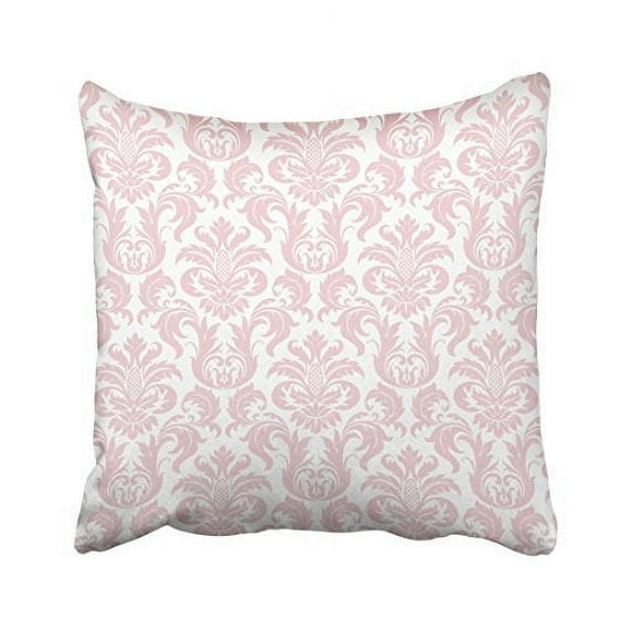 WinHome Decorative Light Pink Flower Pattern Throw Pillow Home Decorative Pillow Case Covers Size 18x18 inches Two Side