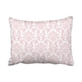 thumbnail image 1 of WinHome Decorative Light Pink Flower Pattern Throw Pillow Home Decorative Pillow Case Covers Size 20x30 inches Two Side, 1 of 1