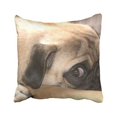 thumbnail image 1 of WinHome Decorative Personalized Pug Dog Pillowcase Standard Size Soft Pillow Cover Case Size 20x20 inches Two Side, 1 of 1