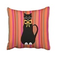 thumbnail image 1 of WinHome Decorative Pillowcases Black Penny Halloween Throw Pillow Covers Cases Cushion Cover Case Sofa 18x18 Inches Two Side, 1 of 1
