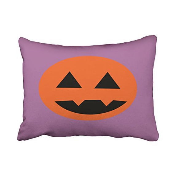 WinHome Decorative Pillowcases Cute Pumpkin Throw Pillow Covers Cases Cushion Cover Case Sofa 20x30 Inches Two Side
