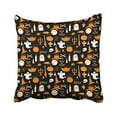 thumbnail image 1 of WinHome Decorative Pillowcases Funky Halloween Pattern Throw Pillow Covers Cases Cushion Cover Case Sofa 20x20 Inches Two Side, 1 of 1