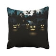 thumbnail image 1 of WinHome Decorative Pillowcases Ghoulish Halloween Throw Pillow Covers Cases Cushion Cover Case Sofa 18x18 Inches Two Side, 1 of 1