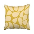 thumbnail image 1 of WinHome Decorative Pillowcases Gold And Cream Modern Throw Pillow Covers Cases Cushion Cover Case Sofa 18x18 Inches Two Side, 1 of 1