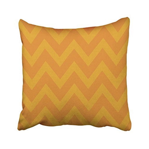 WinHome Decorative Pillowcases Pumpkin Pie Chevron Throw Pillow Covers Cases Cushion Cover Case Sofa 20x20 Inches Two Side