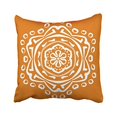 thumbnail image 1 of WinHome Decorative Pillowcases Pumpkin Pie Mandala Throw Pillow Covers Cases Cushion Cover Case Sofa 20x20 Inches Two Side, 1 of 1