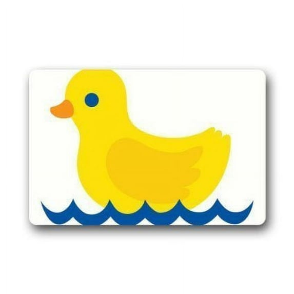 WinHome Duck Animal Doormat Floor Mats Rugs Outdoors/Indoor Doormat Size 23.6x15.7 inches
