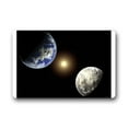 thumbnail image 1 of WinHome Earth Moon And Sun Doormat Floor Mats Rugs Outdoors/Indoor Doormat Size 23.6x15.7 inches, 1 of 1
