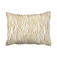 thumbnail image 1 of WinHome Fashion Popular Simple Tan And White Color Zebra Animal Print Polyester 20 x 30 Inch Rectangle Throw Pillow Covers With Hidden Zipper Home Sofa Cushion Decorative Pillowcases, 1 of 1