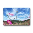 thumbnail image 1 of WinHome Flower Blue Sky Colour Flowers Doormat Floor Mats Rugs Outdoors/Indoor Doormat Size 23.6x15.7 inches, 1 of 1