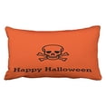 thumbnail image 1 of WinHome Fun Happy Halloween Skeleton Throw Pillow Covers Cushion Cover Case 20X30 Inches Pillowcases Two Side, 1 of 1