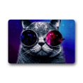 thumbnail image 1 of WinHome Galaxy Cat Doormat Floor Mats Rugs Outdoors/Indoor Doormat Size 30x18 inches, 1 of 1