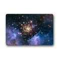 thumbnail image 1 of WinHome Galaxy Nebula Space Starry Star Sky Night Doormat Floor Mats Rugs Outdoors/Indoor Doormat Size 30x18 inches, 1 of 1