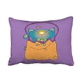 thumbnail image 1 of WinHome Halloween Cat In Pumpkin Pillow Covers Cushion Cover Case 20X30 Inches Pillowcases Two Side, 1 of 1