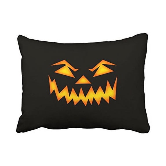 WinHome Halloween Pillow Covers Cushion Cover Case 20X30 Inches Pillowcases Two Side
