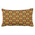 thumbnail image 1 of WinHome Halloween Pumpkin Faces Pattern Throw Pillow Covers Cushion Cover Case 20X30 Inches Pillowcases Two Side, 1 of 1