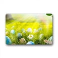 thumbnail image 1 of WinHome Happy Easter Colorful Eggs Doormat Floor Mats Rugs Outdoors/Indoor Doormat Size 23.6x15.7 inches, 1 of 1