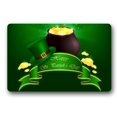 thumbnail image 1 of WinHome Happy St.Patrick's Day Doormat Floor Mats Rugs Outdoors/Indoor Doormat Size 30x18 inches, 1 of 1