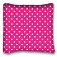thumbnail image 1 of WinHome Hot Pink Polka Dot Throw Pillow Geometric Design Throw Pillow Case Cases Cover Cushion Covers Sofa Size 18x18 Inches Two Side, 1 of 1