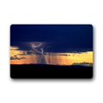 thumbnail image 1 of WinHome Lightning Doormat Floor Mats Rugs Outdoors/Indoor Doormat Size 23.6x15.7 inches, 1 of 1