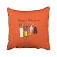 thumbnail image 1 of WinHome Modern Funny Halloween Monsters Party Artistic Polyester 18 x 18 Inch Square Throw Pillow Covers With Hidden Zipper Home Sofa Cushion Decorative Pillowcases, 1 of 1