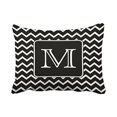 thumbnail image 1 of WinHome Modern Vintage Black And White Stripes Chevron Pattern Custom Polyester 20 x 30 Inch Rectangle Throw Pillow Covers With Hidden Zipper Home Sofa Cushion Decorative Pillowcases, 1 of 1