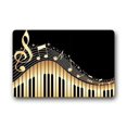 thumbnail image 1 of WinHome Music Note Doormat Floor Mats Rugs Outdoors/Indoor Doormat Size 23.6x15.7 inches, 1 of 1
