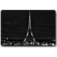 thumbnail image 1 of WinHome Night Paris Eiffel Doormat Floor Mats Rugs Outdoors/Indoor Doormat Size 30x18 inches, 1 of 1