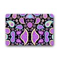 thumbnail image 1 of WinHome Paisley Design Rubber Backed Doormat Floor Mats Rugs Outdoors/Indoor Doormat Size 30x18 inches, 1 of 1