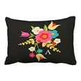 thumbnail image 1 of WinHome Personalized Country Floral Polyester 20 x 30 Inch Rectangle Throw Pillow Covers With Hidden Zipper Home Sofa Cushion Decorative Pillowcases, 1 of 1