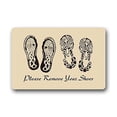 thumbnail image 1 of WinHome Plsease Remove Your Shoes Doormat Floor Mats Rugs Outdoors/Indoor Doormat Size 30x18 inches, 1 of 1