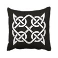 thumbnail image 1 of WinHome Popular Retro Celtic Knot Polyester 18 x 18 Inch Square Throw Pillow Covers With Hidden Zipper Home Sofa Cushion Decorative Pillowcases, 1 of 1