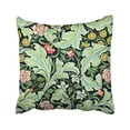 thumbnail image 1 of WinHome Popular Retro Green Acanthus Polyester 18 x 18 Inch Square Throw Pillow Covers With Hidden Zipper Home Sofa Cushion Decorative Pillowcases, 1 of 1