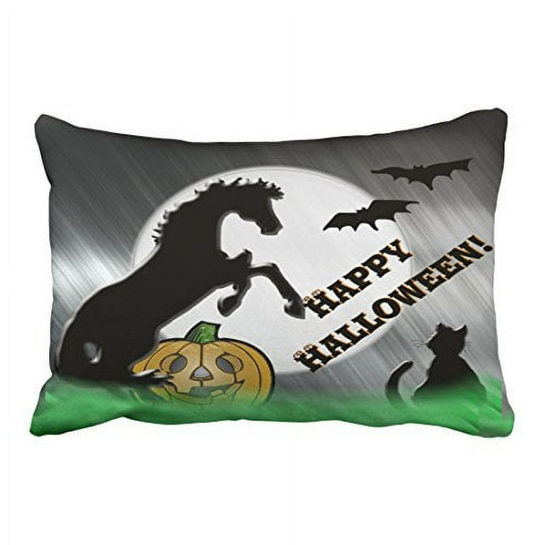 Pumpkin Silhouette Throw Pillow Pumpkin Silhouette Throw Pillow