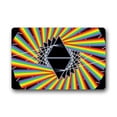 thumbnail image 1 of WinHome Psychedelic Trippy Colorful Art Doormat Floor Mats Rugs Outdoors/Indoor Doormat Size 23.6x15.7 inches, 1 of 1
