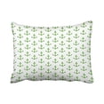 thumbnail image 1 of WinHome Rectangle Throw Pillow Covers Anchors Pattern Nautical Lime Green White Sail Pillowcases Polyester 20 x 30 Inch With Hidden Zipper Home Sofa Cushion Decorative Pillowcase, 1 of 1