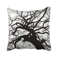 thumbnail image 1 of WinHome Retro Popular Black White Abstract Tree Polyester 18 x 18 Inch Square Throw Pillow Covers With Hidden Zipper Home Sofa Cushion Decorative Pillowcases, 1 of 1