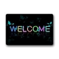 thumbnail image 1 of WinHome Seamless Retro Dots Doormat Floor Mats Rugs Outdoors/Indoor Doormat Size 23.6x15.7 inches, 1 of 1